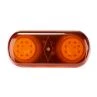 48W Amber Mini LED Light Bar Beacon