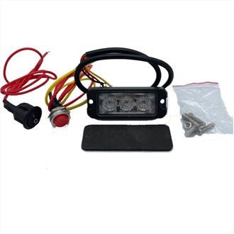 3W kompiuterio objektyvas, IP65 atminties šviesos diodas