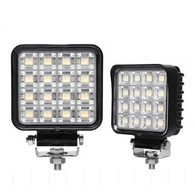 96W Heavy Duty Square LED Work Light