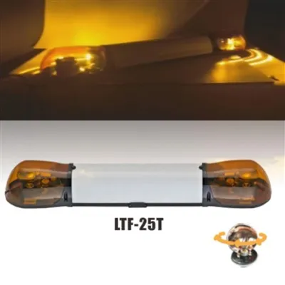 1.1M 16LED Rooftop Strobe Ambulance Emergency Warning Beacon Car Hazard Flash Construction Rotating Light Bar For Trucks factory