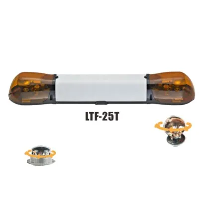1.1M 16LED Rooftop Strobe Ambulance Emergency Warning Beacon Car Hazard Flash Construction Rotating Light Bar For Trucks