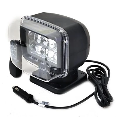 50W 10 - 30 v LED Marine Searchlight: 360 laipsnių pasukimas, IP65 vandeniui atspari ir SOS funkcija