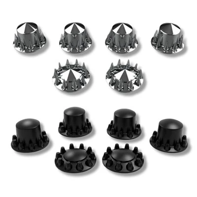 Aluminum 10-Lug Truck Axle Cover Kit price