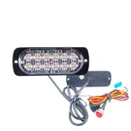 "Amber Clear Grill Led Strobe Light"